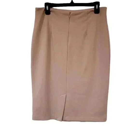 Philosophy Women's Pink Poly/Rayon/Spandex Knit Pencil Straight Skirt - Picture 5 of 11